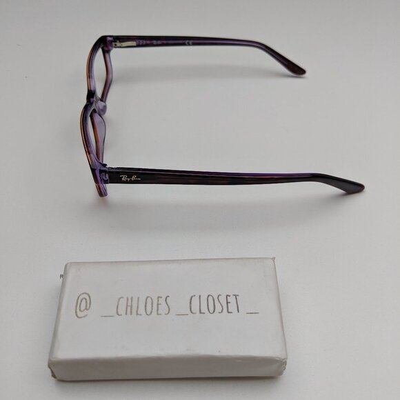 🕶️Ray-Ban RB5187 2442 Eyeglasses 52/16 140 /KAG436🕶️​ - Picture 5 of 10